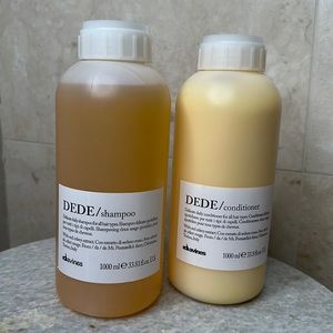 BRAND NEW DAVINES DEDE DUO SET Shampoo & Conditioner w/ Pumps. 1 L / 33.8 FL OZ